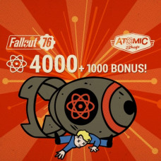 Fallout 76: 4000 атомов (+1000 бесплатно) PS4