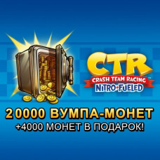 Crash Team Racing Nitro-Fueled - 20000 (+4000) Mонет Wumpa PS4 Crash Team Racing Nitro-Fueled - 20000 (+4000) Mонет Wumpa PS4