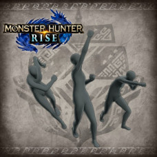Monster Hunter Rise - "Attack" Pose Set 2 PS4 & PS5	