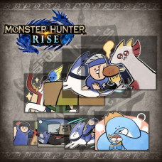 Monster Hunter Rise - "Special Stickers 14" sticker set PS4 & PS5