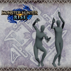 Monster Hunter Rise - "Topknot Soul" hairstyle PS4 & PS5